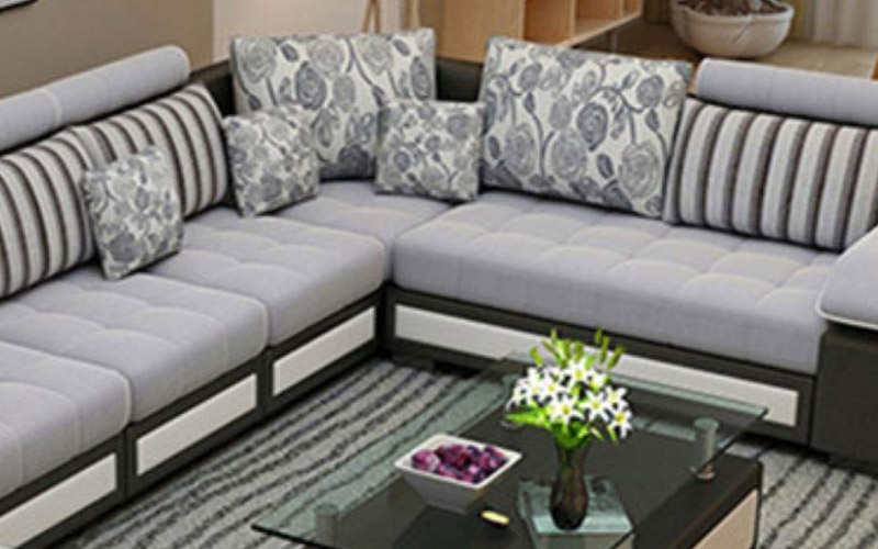 7 Seater U Shape Sectional Sofa Set