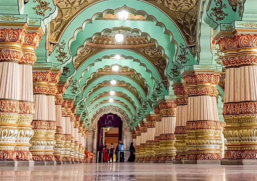 Mysore Palace inside