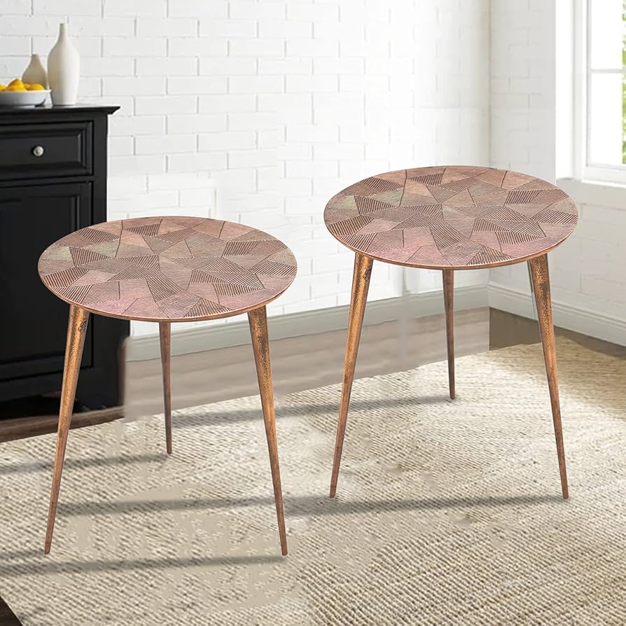 Natural Marble Side Table